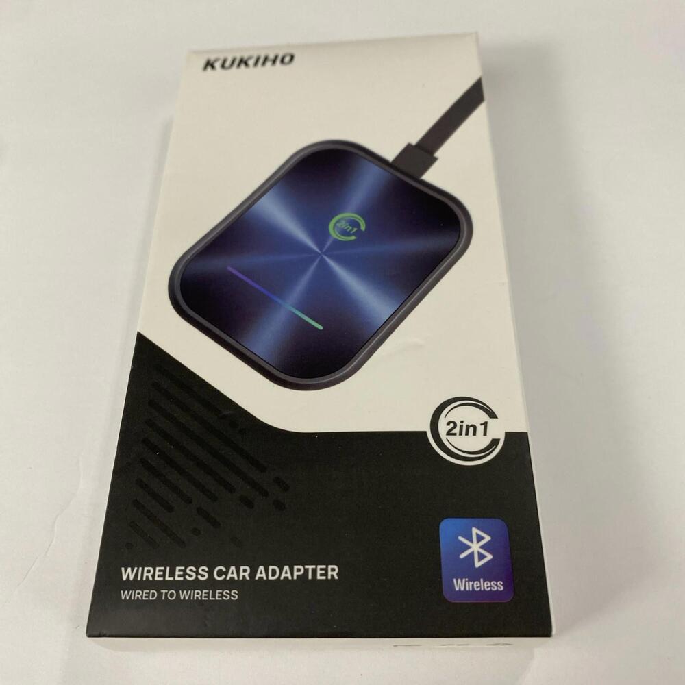 KUKIHO Wireless Car Adapter Bluetooth Wired to Wireless Adapter for Car